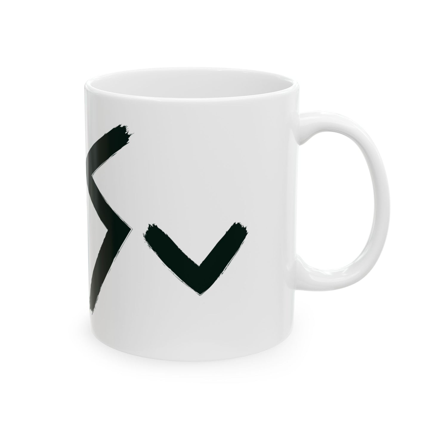As Above So Below White/Black Ceramic Mug, (11oz, 15oz)