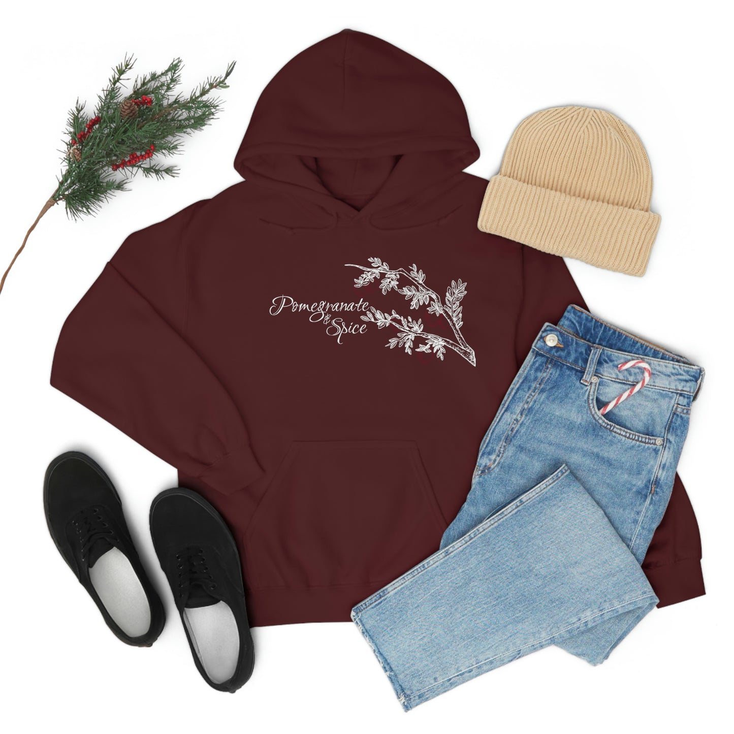 Pomegranate & Spice Hoodie