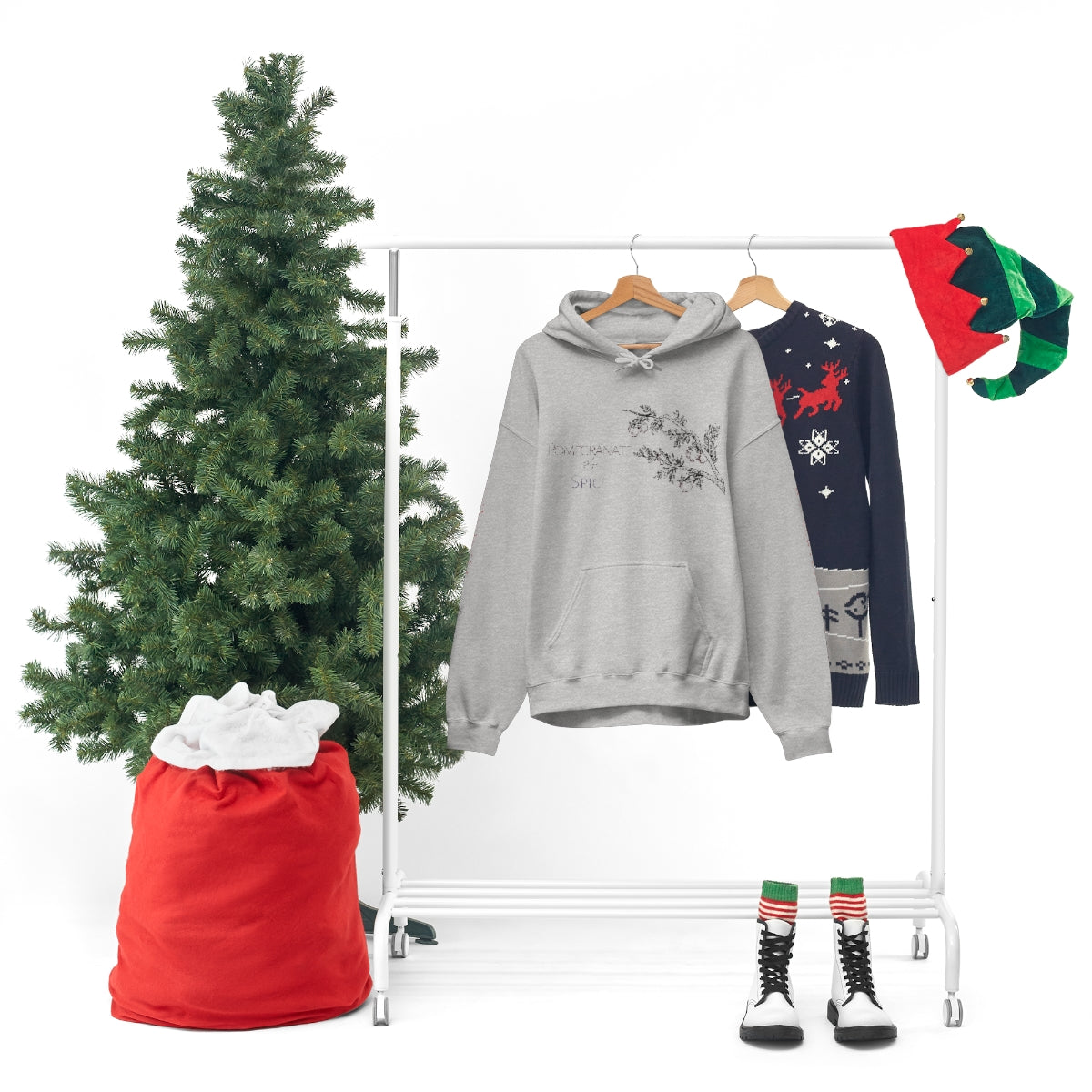 Pomegranate & Spice Logo Hoodie