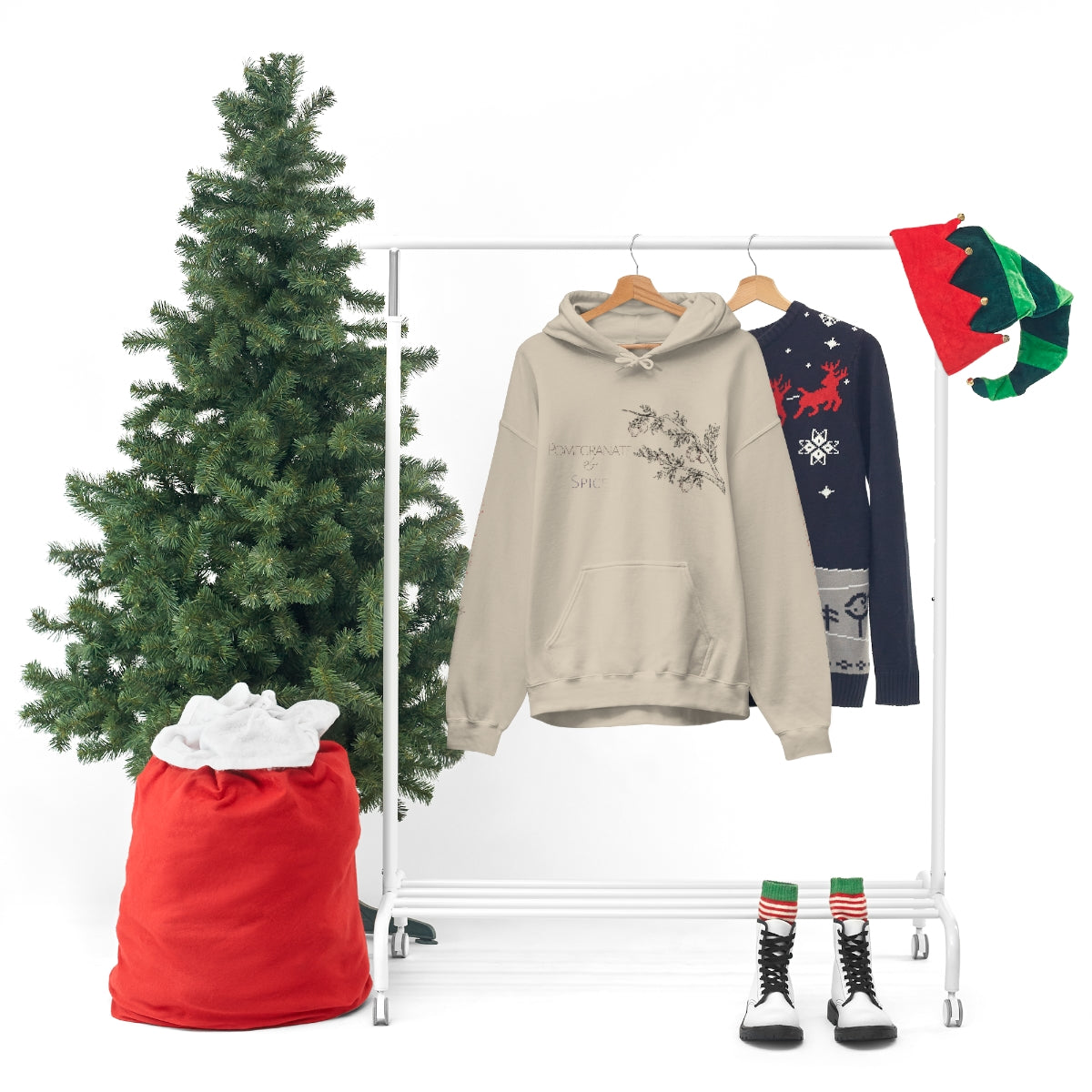 Pomegranate & Spice Logo Hoodie