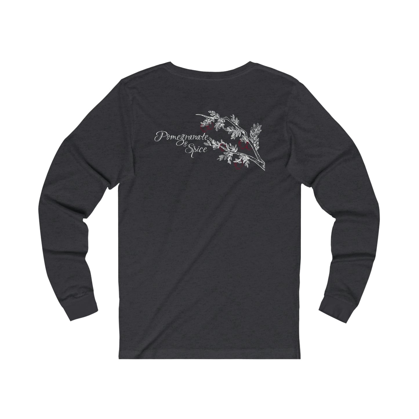 Pomegranate & Spice Merch Long Sleeve T - Dark
