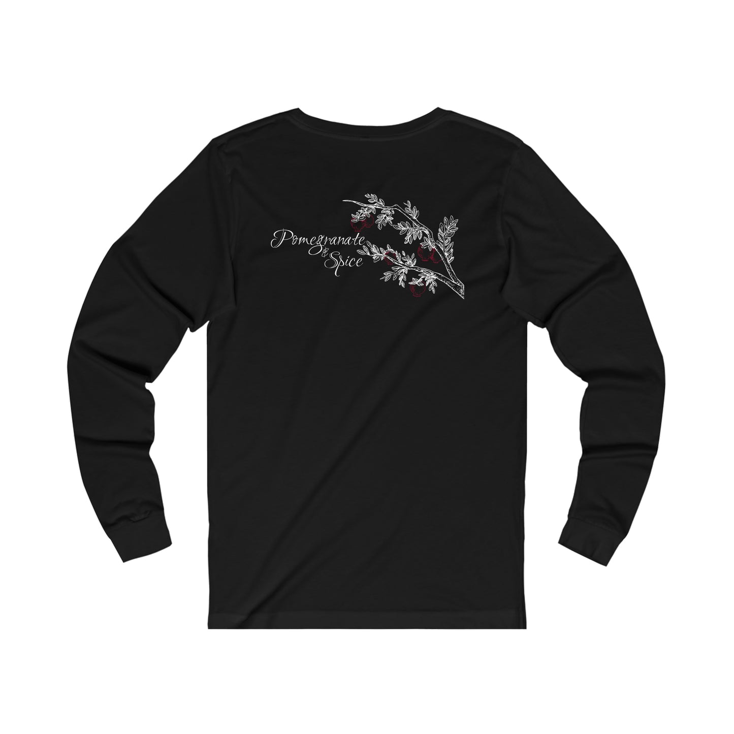 Pomegranate & Spice Merch Long Sleeve T - Dark