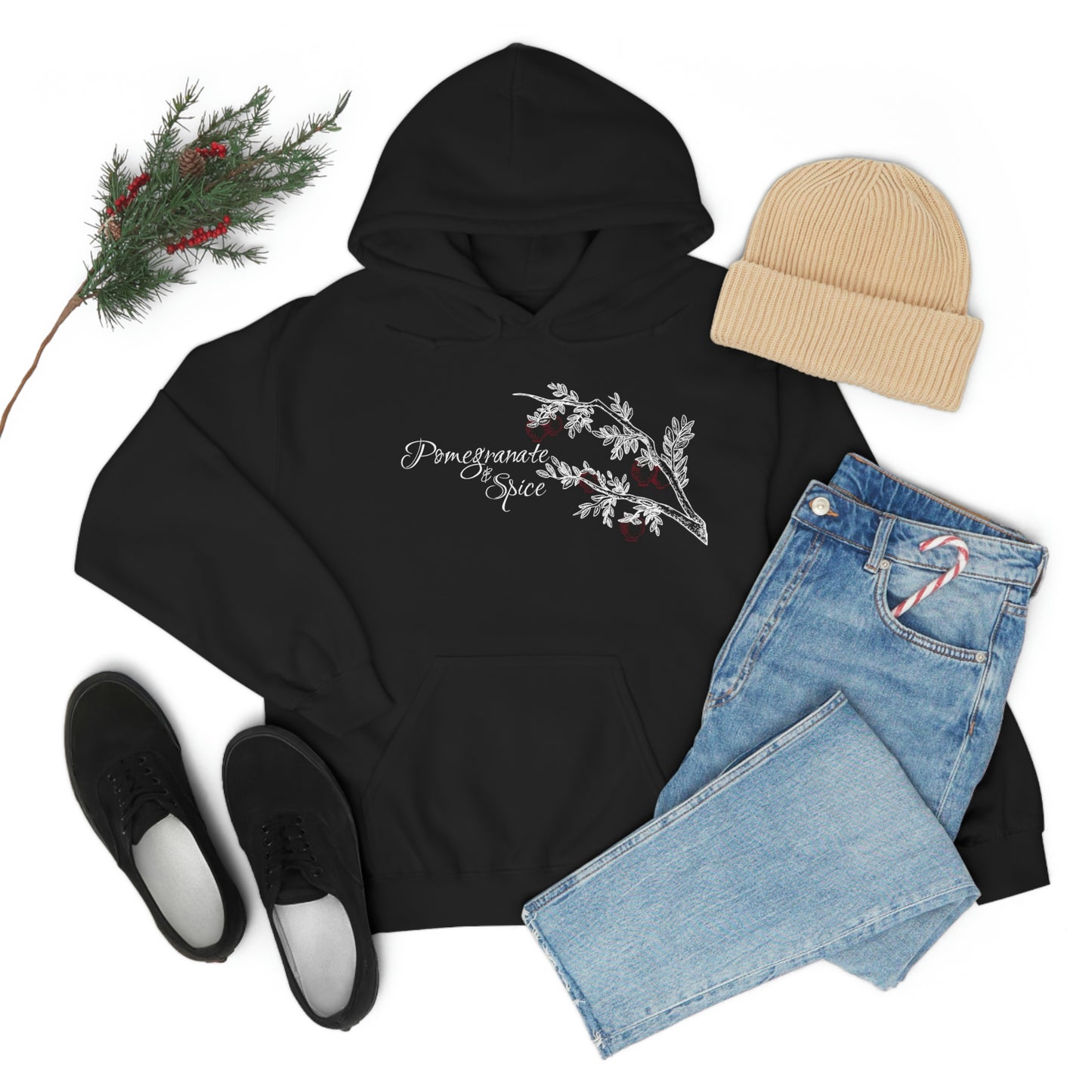 Pomegranate & Spice Hoodie