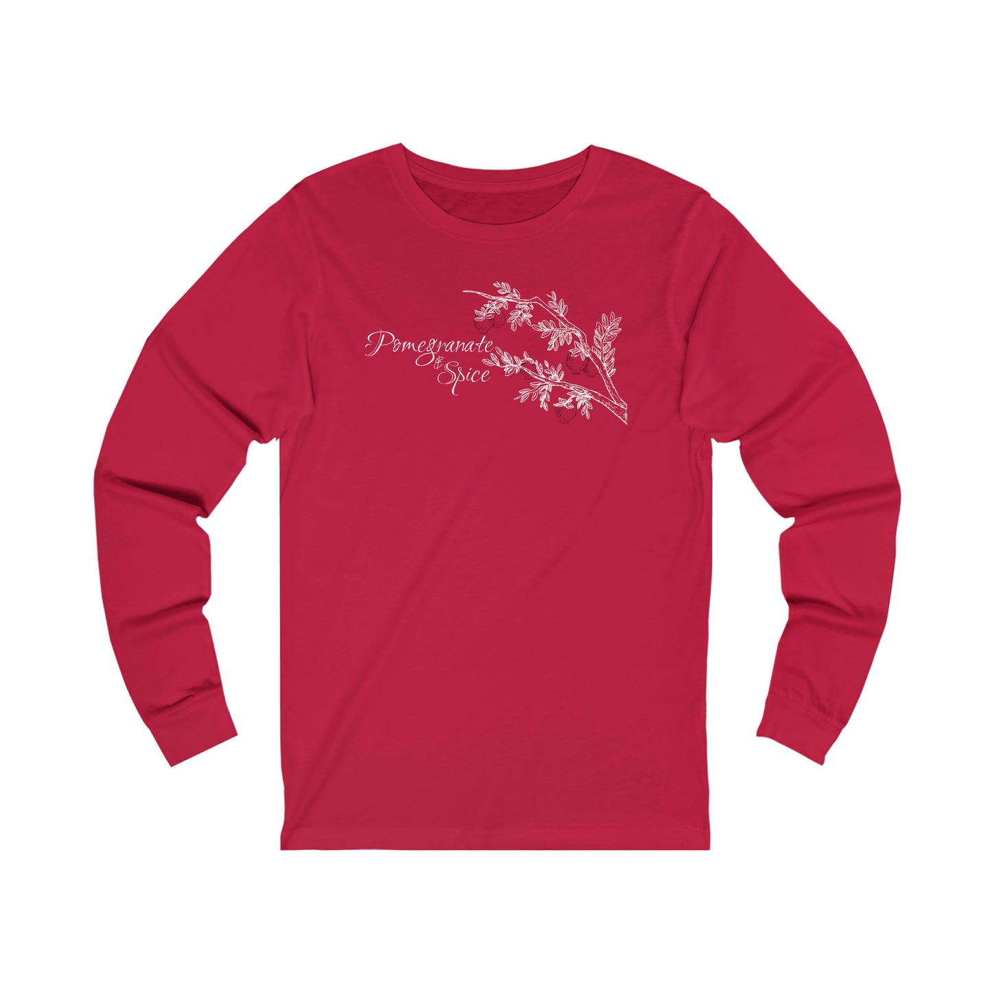 Pomegranate & Spice Merch Long Sleeve T - Dark