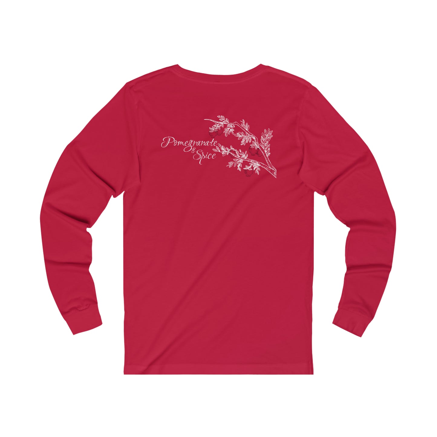 Pomegranate & Spice Merch Long Sleeve T - Dark