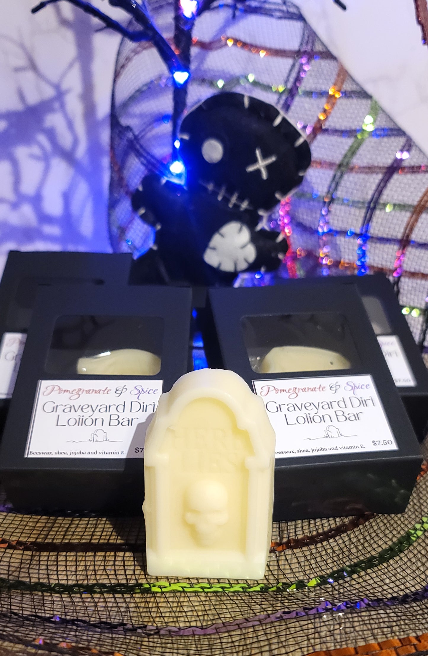 Graveyard Dirt Lotion Bar