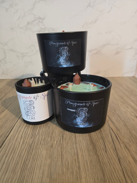 Loki Deity Candle
