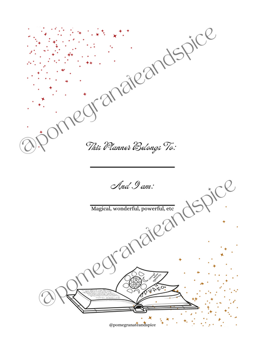Enchanted Planner: Mabon Printables
