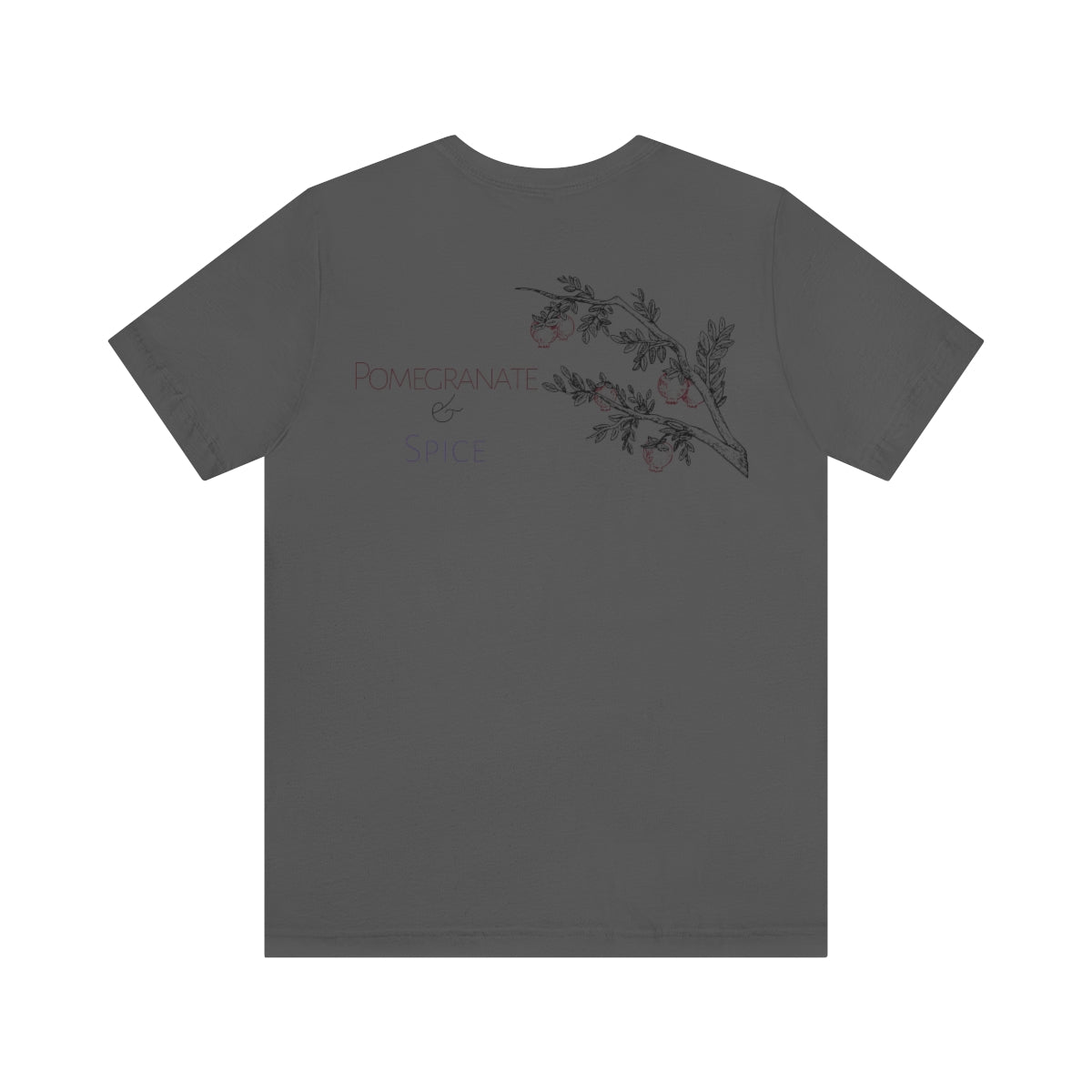 Pomegranate & Spice Jersey Short Sleeve Tee