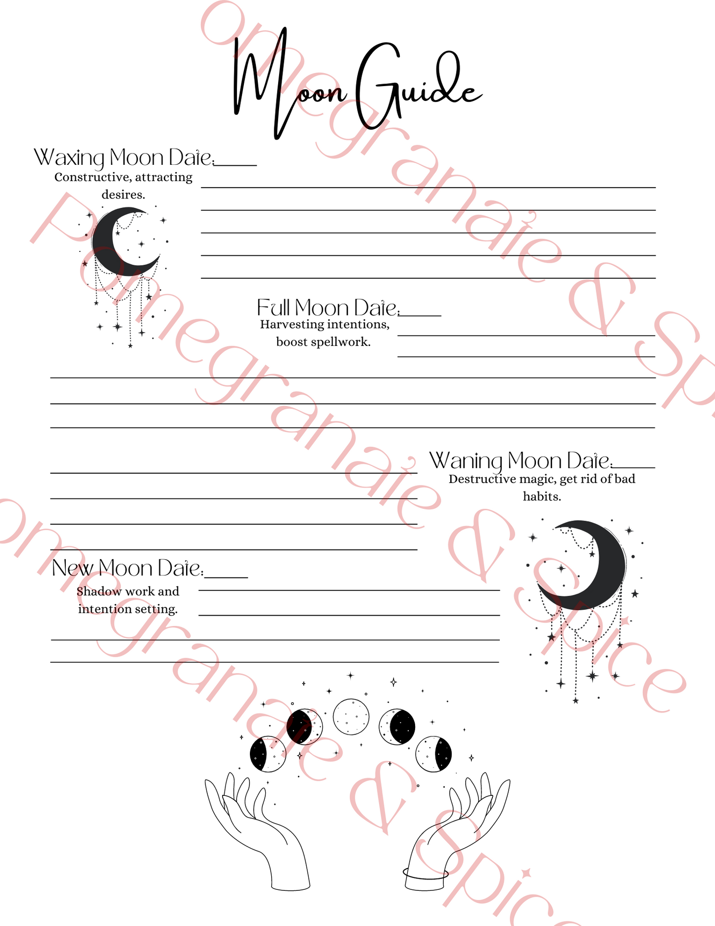 Enchanted Planner: Moonlight Edition