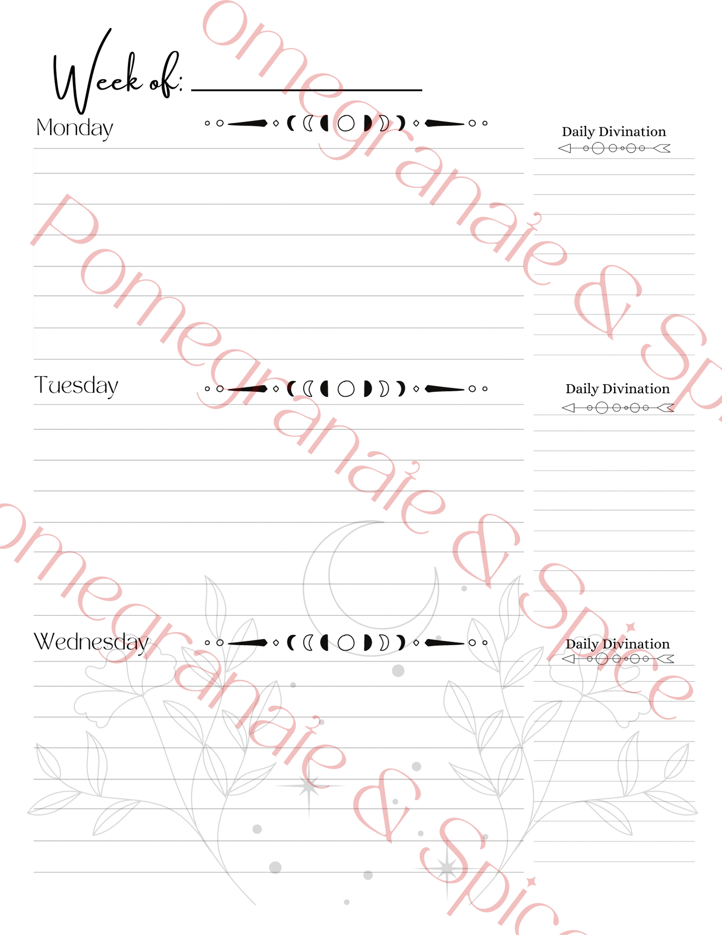 Enchanted Planner: Moonlight Edition