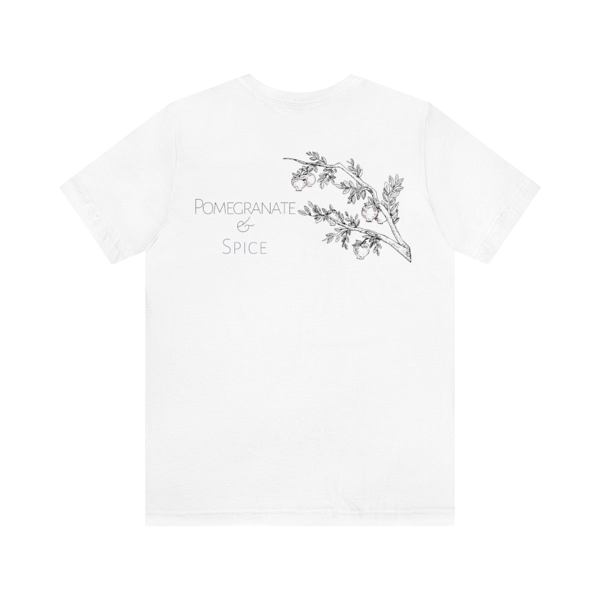 Pomegranate & Spice Jersey Short Sleeve Tee