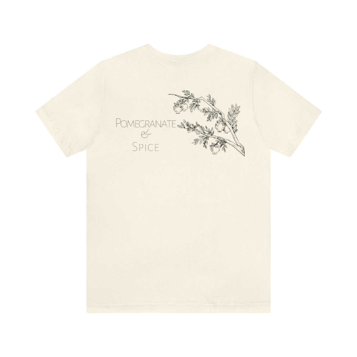 Pomegranate & Spice Jersey Short Sleeve Tee