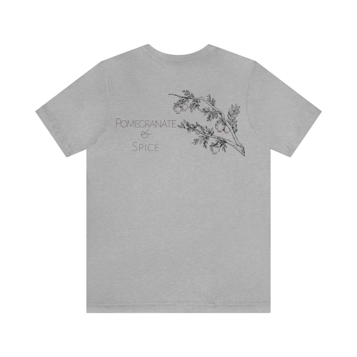 Pomegranate & Spice Jersey Short Sleeve Tee